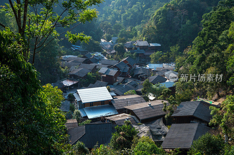 泰国清迈的Mae Kampong村